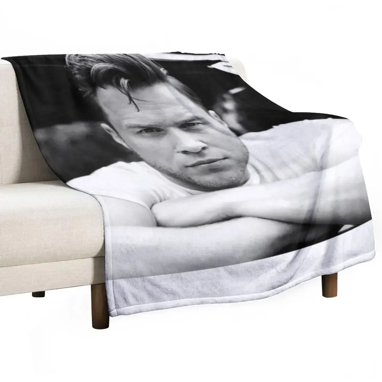 Olly Murs Manta de lujo suave y esponjosa para sofá cama