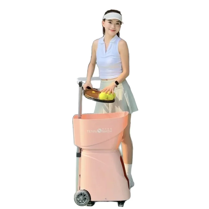 

Airo Portable Professional Tennis Padel Ball Machine Durable Eco-Friendly APP Remote Control Training ABS Material British Plug