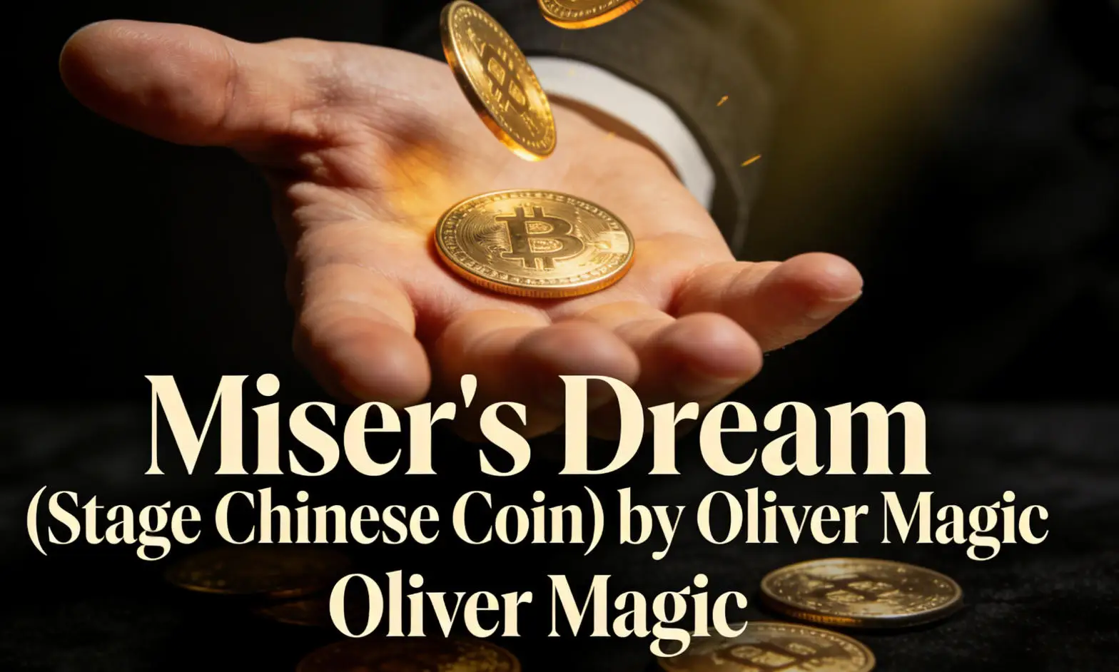 

Китайская монета Miser's Dream Stage от Oliver Magic, 55 мм, фокус для магических представлений, реквизит для ментализма, магия