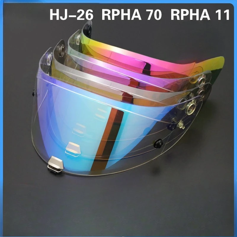 Photochromic Anti‑Fog Helmet Visor Replacement Lens for RPHA11 RPHA70 V 1‑4 Gen Motorcycle Riding Protective Accessory
