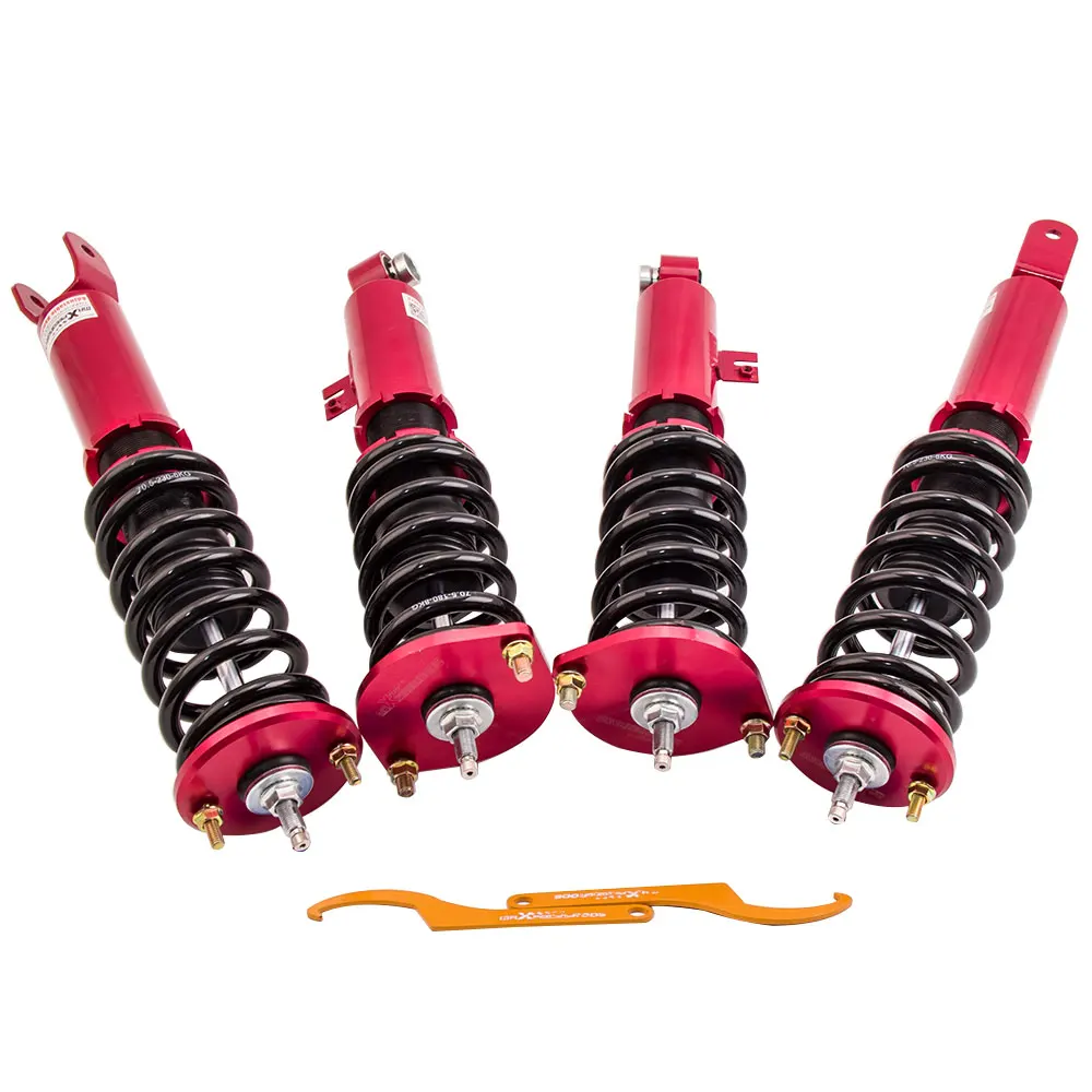 24 level Coilover Lowering Kit For Nissan 300ZX Z32 3.0l V6 VG30DE RWD 1990-1996 Coilover Springs Suspension Shock Absober