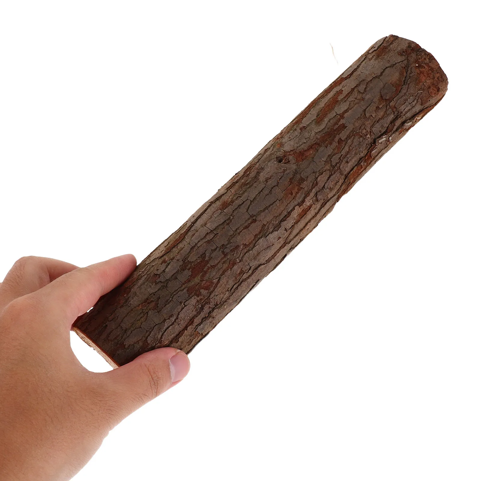 8 Uds. De troncos de madera Natural para decoración, troncos de chimenea de abedul seco, uso interior y exterior, piezas de leña rústica, decoración de invierno, fogón