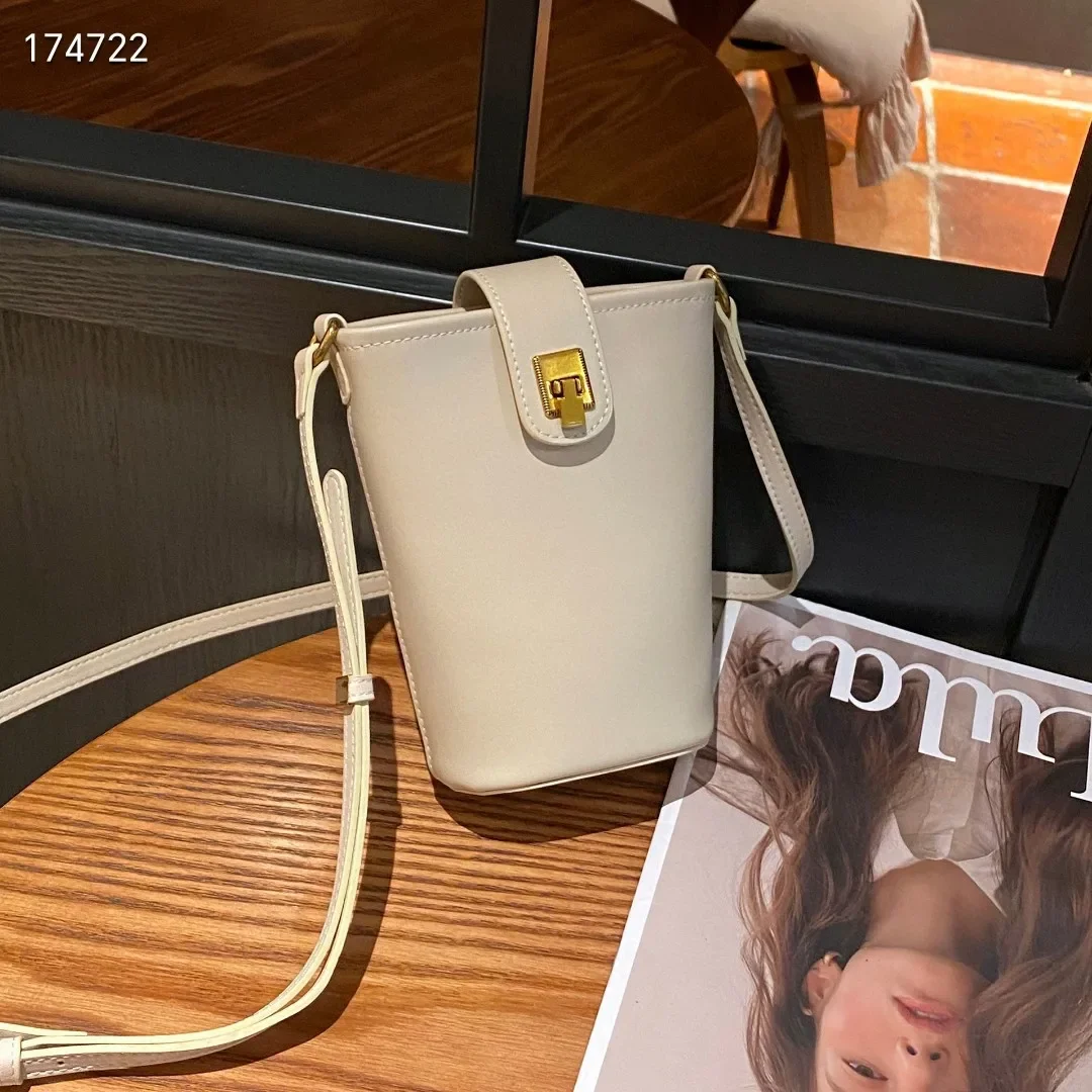 

New high-end mini phone bag made of genuine leather, crossbody bag for women, leather bag, cowhide versatile bag