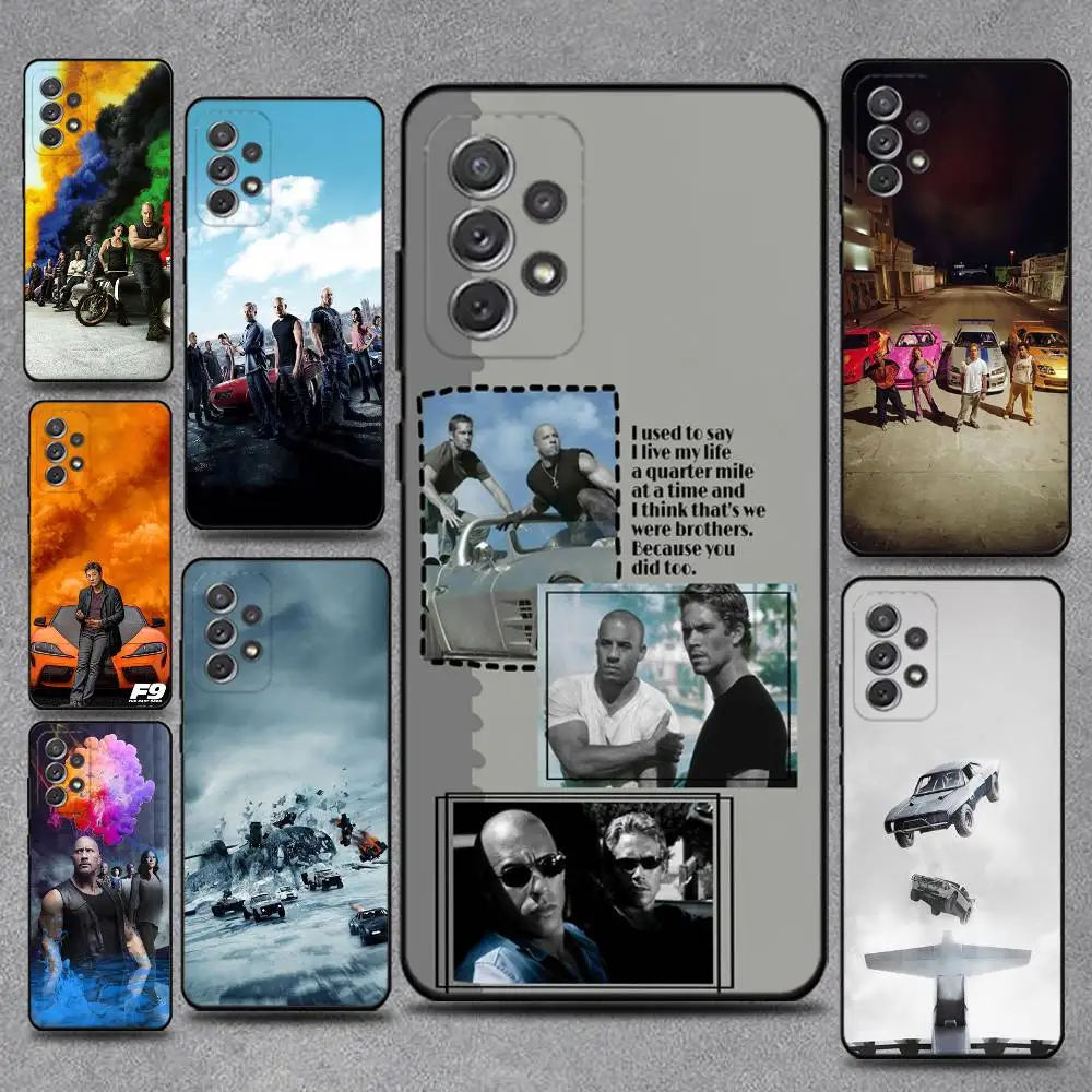 

Fast and F-Furious Moive Phone Case For Samsung S25,S24,S21,S22,S23,S30,Ultra,S20,Plus,Fe,Lite,Note,10,9,5G Black Cover