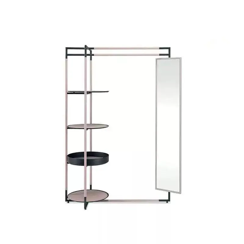 

Italian style, light luxury, storage, coat rack, high-end, simple
