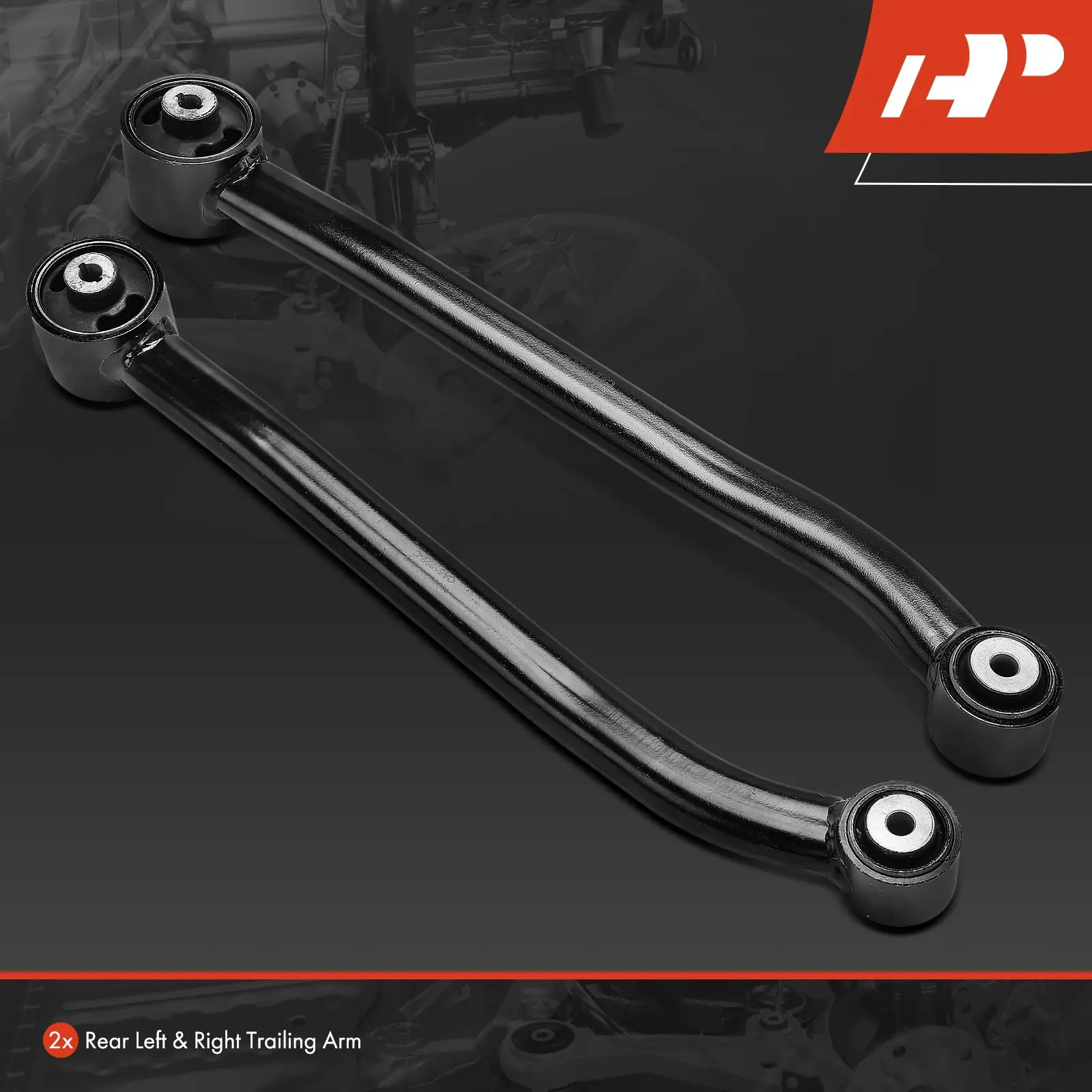 A-Premium 2x Rear Left & Right Side Trailing Arm for Jeep Compass 2017-2023 Renegade 2015-2023 Fiat 500X 2016-2023 Dodge Hornet
