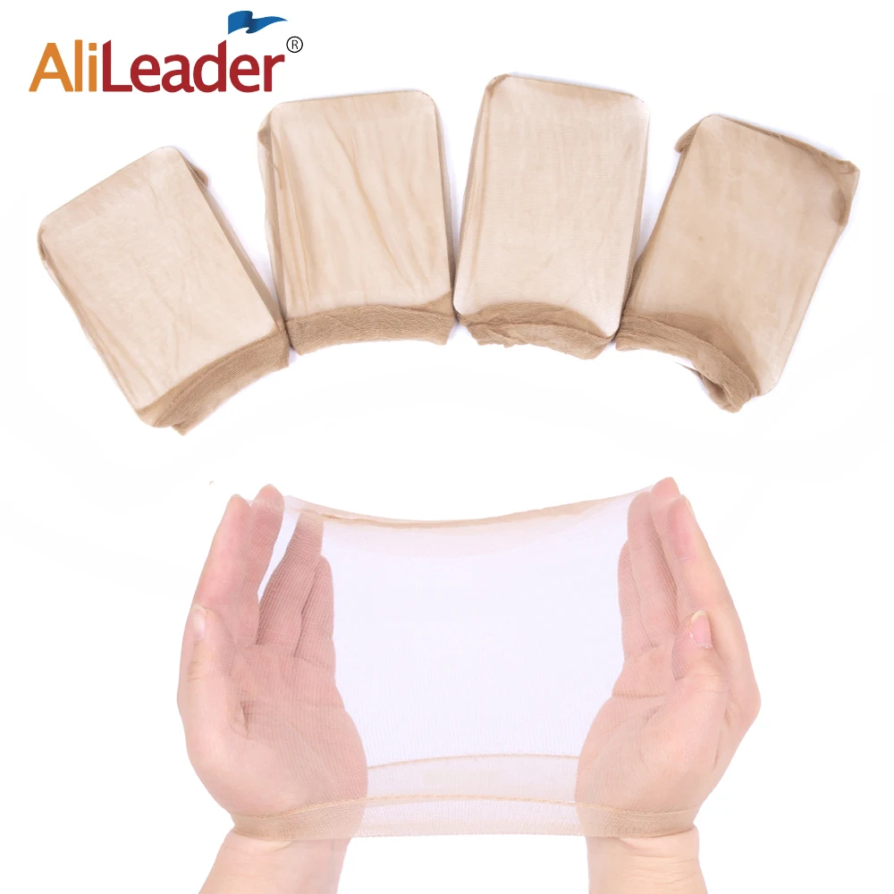Hd Wig Cap Stocking Wig Caps Hair Nets 10/20Pcs Stretch Nylon Mesh Hair Sheer Stocking Wig Caps For Making Wigs