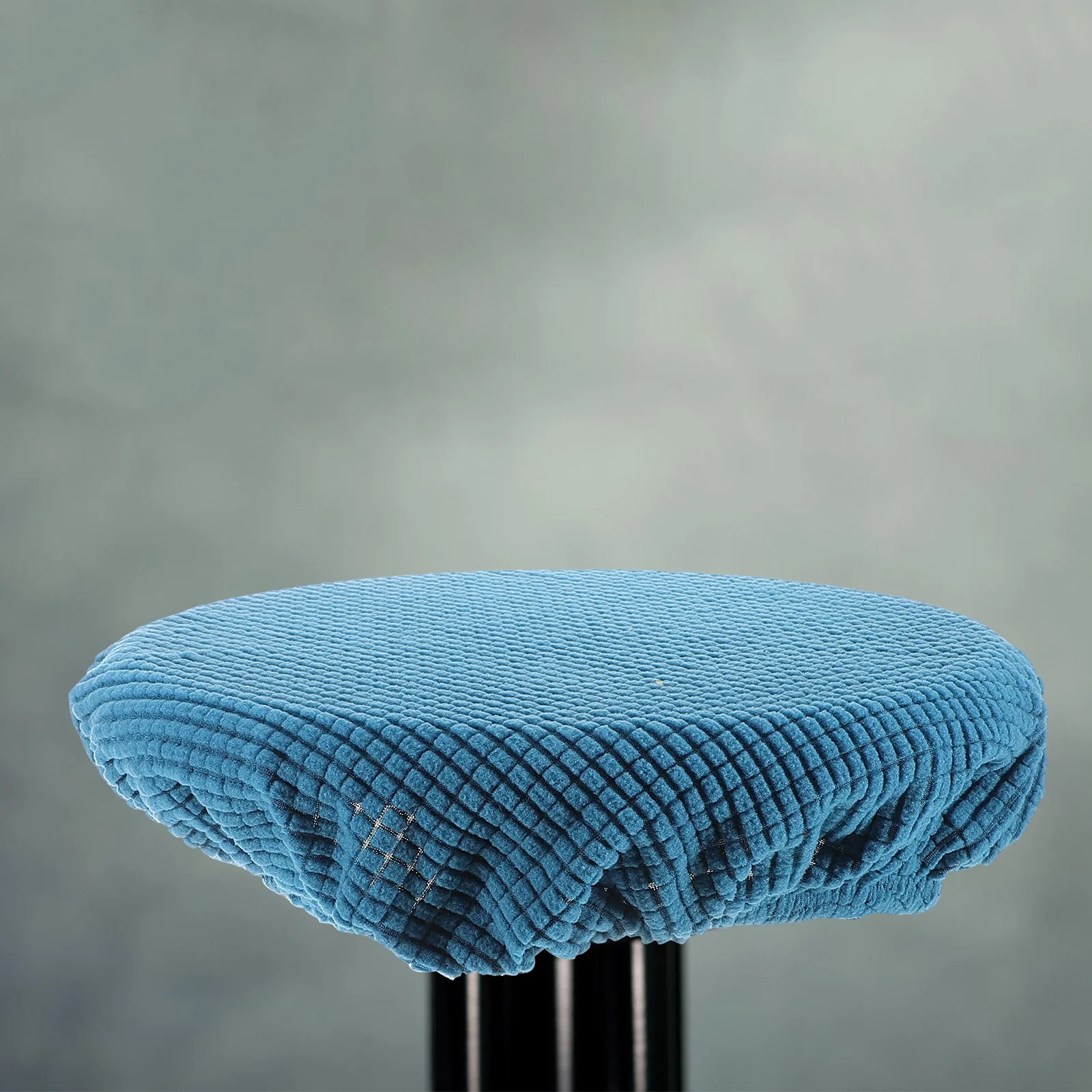 

1pc Elastic Round Stool Stretchable Polyester Chair Protector Home Furniture Cover For Dining Room Seat Slipcover