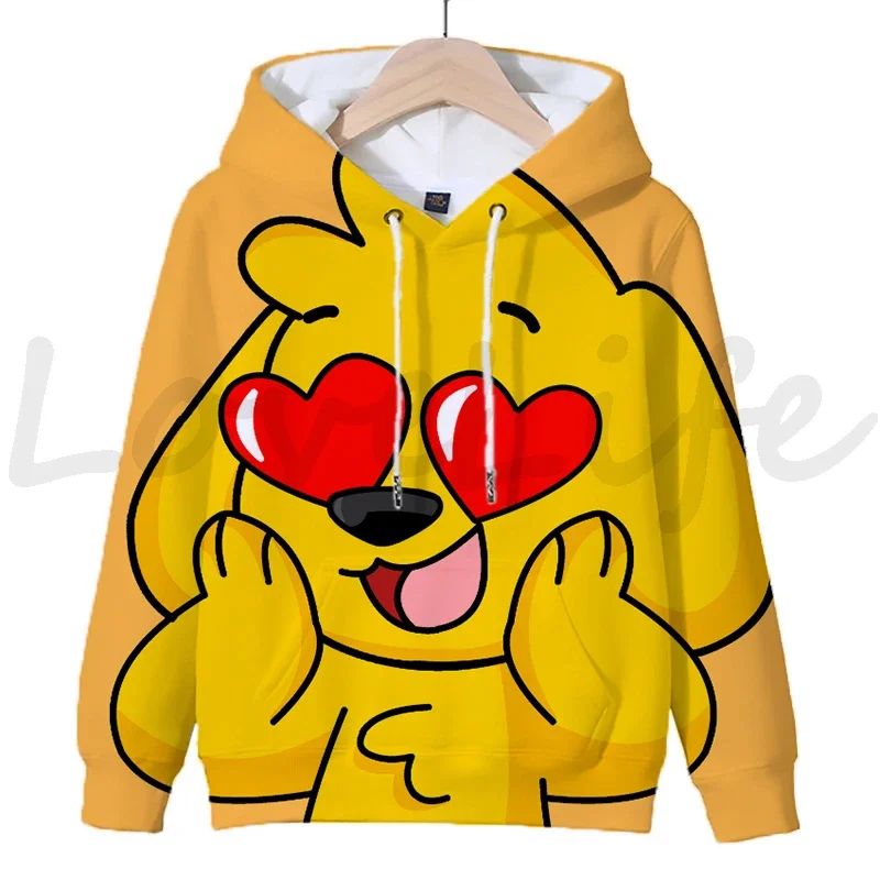 Mikecrack Hoodies Boys Girls Cartoon Compadretes Sweatshirts Pullover Teenage Harajuku Streetwear Tops kids 3D Clothes Sudadera