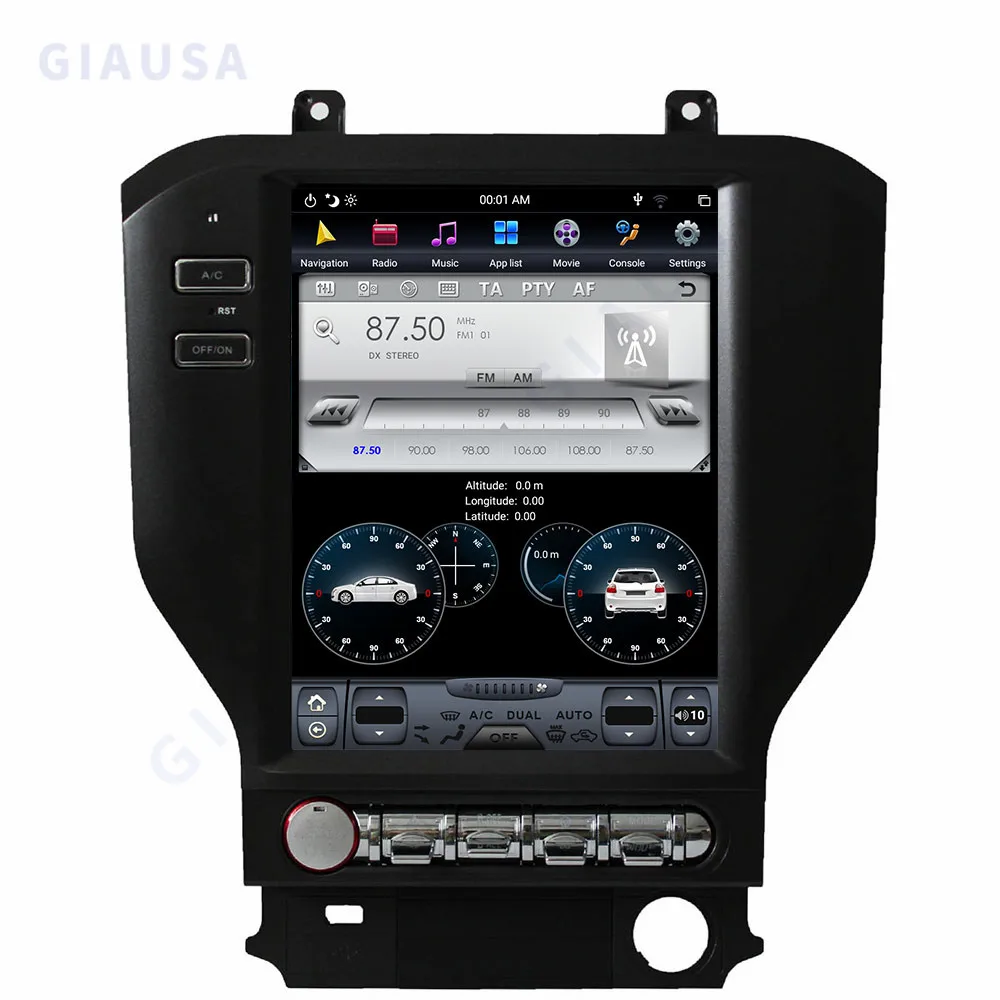 

Vertical screen Car Radio For FORD EDGE 2008-2014 Android Auto Stereo Mltimedia Player GPS Navigation Carplay Head Unit