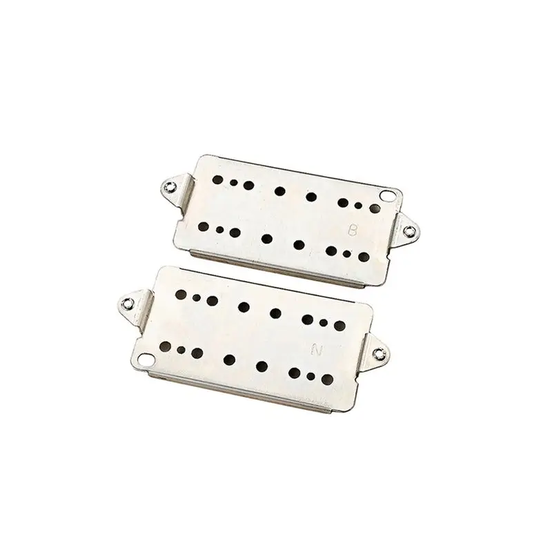 

ABVH-20Pcs Guitar Neck Bridge Humbucker Pickup Base Plate 50Mm 52Mm Pole Spacings Humbucker Bridge Neck Parts