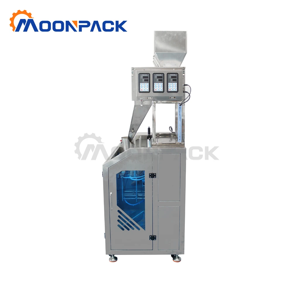 Moonpack MP-BPG Bag Packaging Machine Coffee Doypack Granule Stand up Pouch High Quality Filling and Sealing Packing Machine