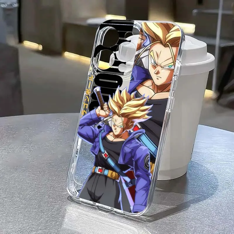 

Japan Art Goku Dragon Ball For Apple iPhone 17 Air 16e 16 15 14 13 12 11 Mini Pro Max Plus Transparent Soft Cover Phone Case