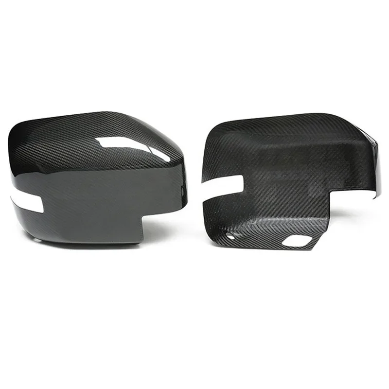 

For Ford Bronco Real Dry Carbon Fiber Exterior Black Rearview Mirror Shell Cover Decoration Modification Accessories Body Kit
