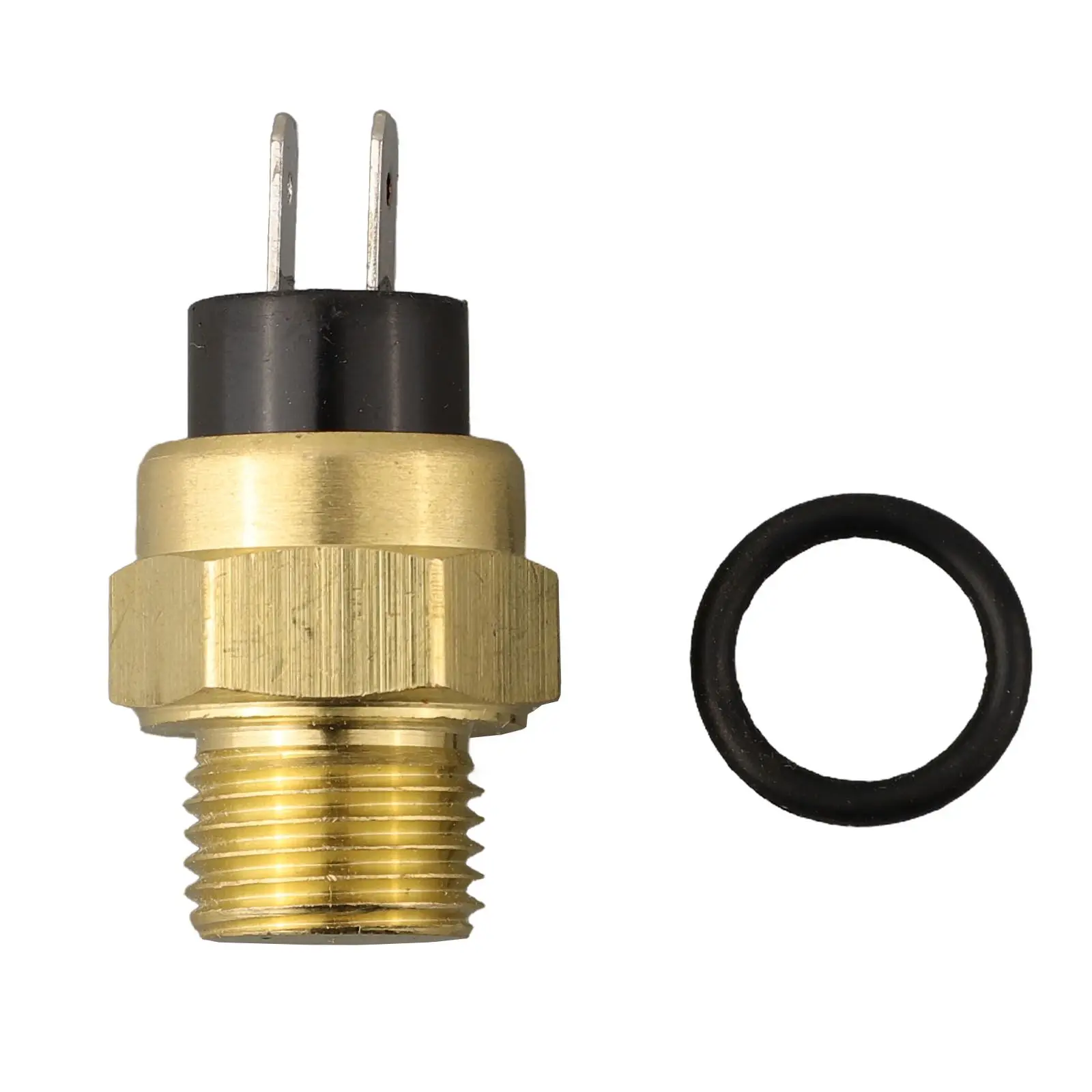 Brass Water Temperature Thermostat Switch 85C On For For M14 Motorcycle Radiator Cooling Fan Temp Sensor Auto Parts