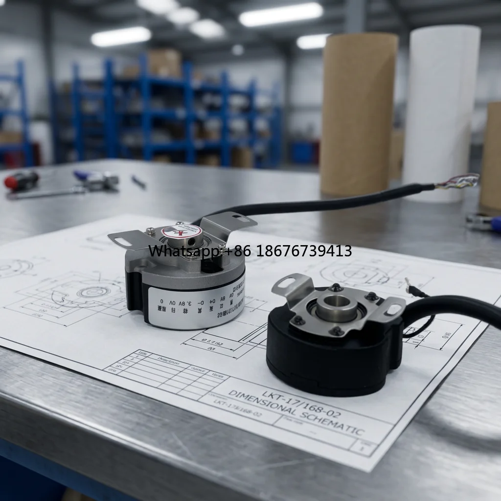 48mmOD Shaft-mounted Servo Motor Encoder 25bit High-Precision RS485 Communication Compatible TS5720N8 RAA48 High Speed IP54