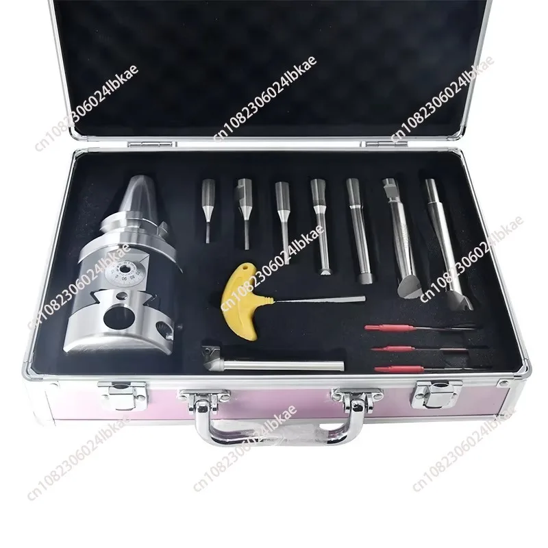 For R8 HSK BT30 BT40 BT50 NBH2084 Tool chuck adjustable boring headset numerical control machine, used