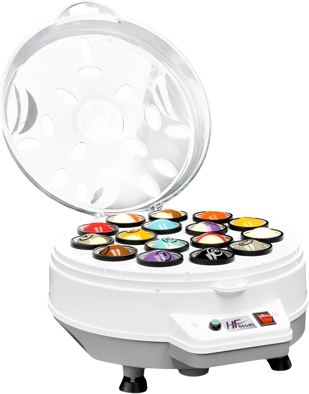 Ball Cleaner Machine Automatic Pool Ball Polisher Electronic Pool Ball Polishing and Cleaning Machine for 16 Billiard and Snooke