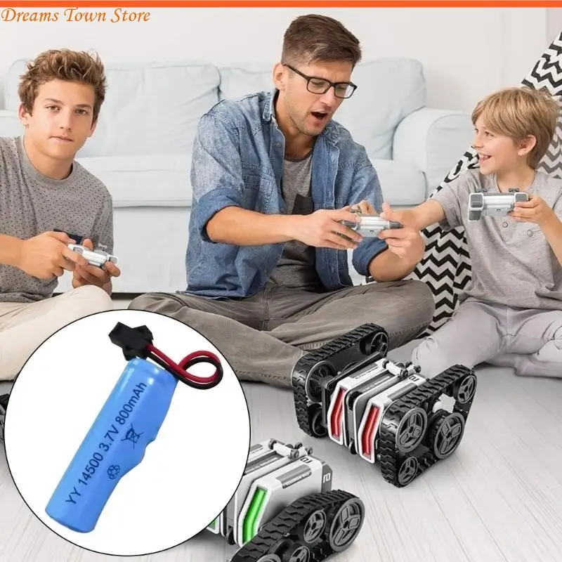 HX6A 3.7V 14500 بطارية قابلة لإعادة الشحن 800 مللي أمبير في الساعة طائرة هليكوبتر التحكم عن بُعد سيارة تستخدم طاقة مستقرة #5