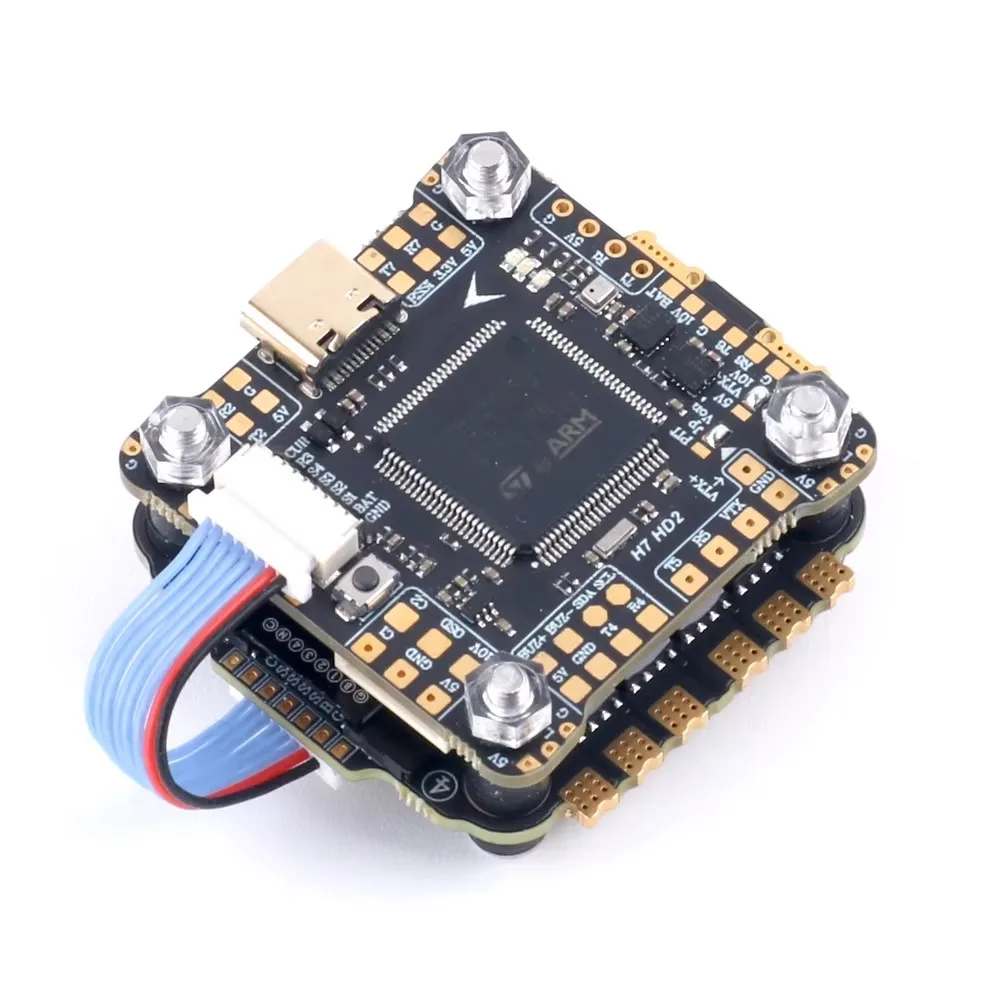 SKYSTARS H743 HD DualGyro Flight Controller H7 X8 With OSD & KM60 60A BIheli 32 ESC