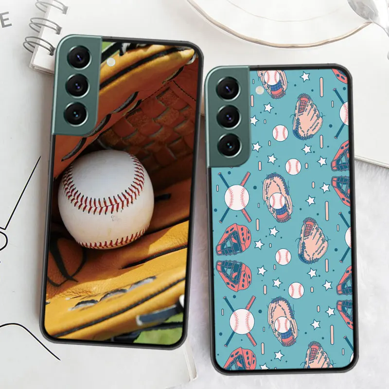 Baseball Phone Case For Samsung A15 A25 A35 A55 Galaxy A70S A50S A30S A30 A40 A71 A51 A41 A31 A21 A11 A01 A20S A10S A20E Cover T