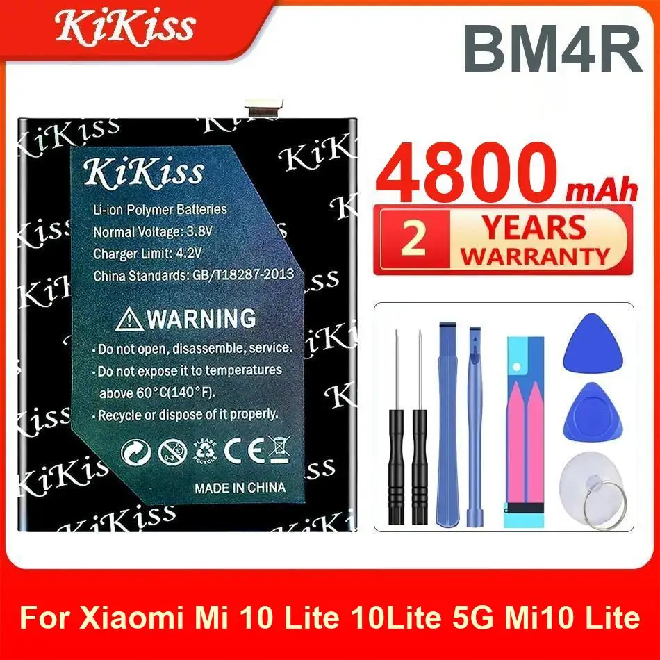 

4800Mah Kikiss Battery BM4R For Xiaomi Mi 10 Lite 5G