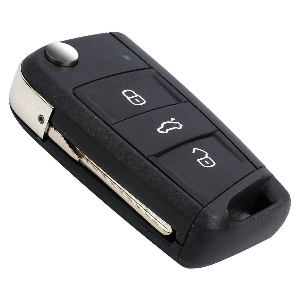 DIYKEY muslimatexmuslimb MQB 434MHz ID48 per Volkswagen VW Golf 7 per Skoda Octavia A7 portachiavi a distanza