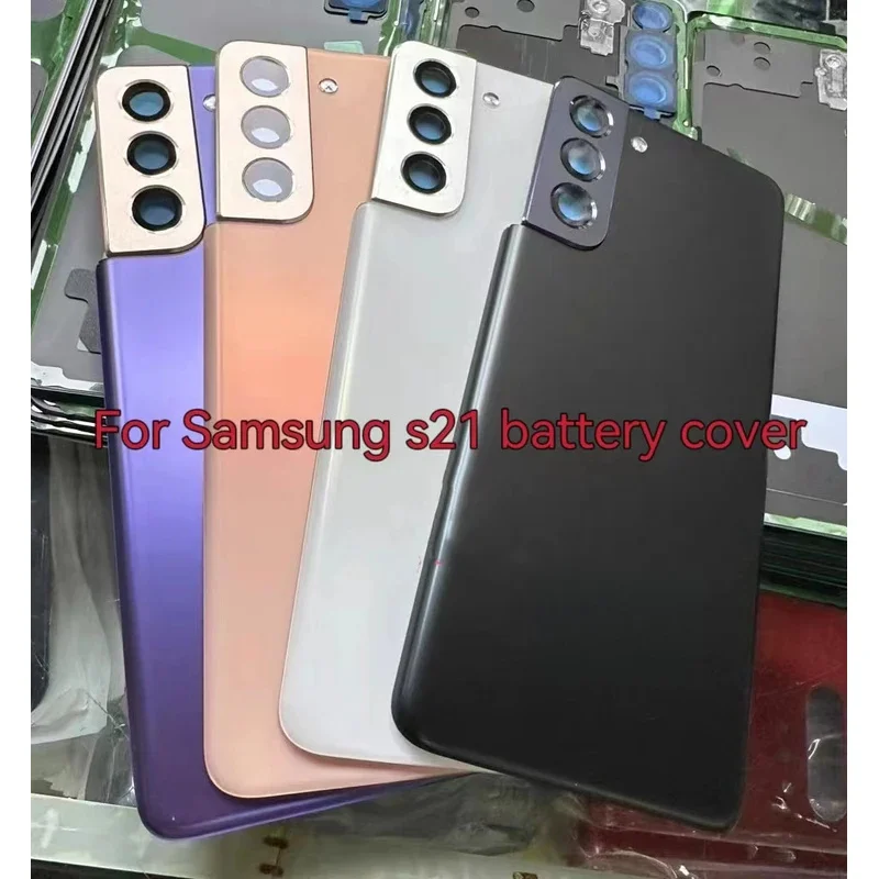 

Для Samsung Galaxy S21 задняя крышка аккумулятора, чехол для мобильного телефона, запасные части