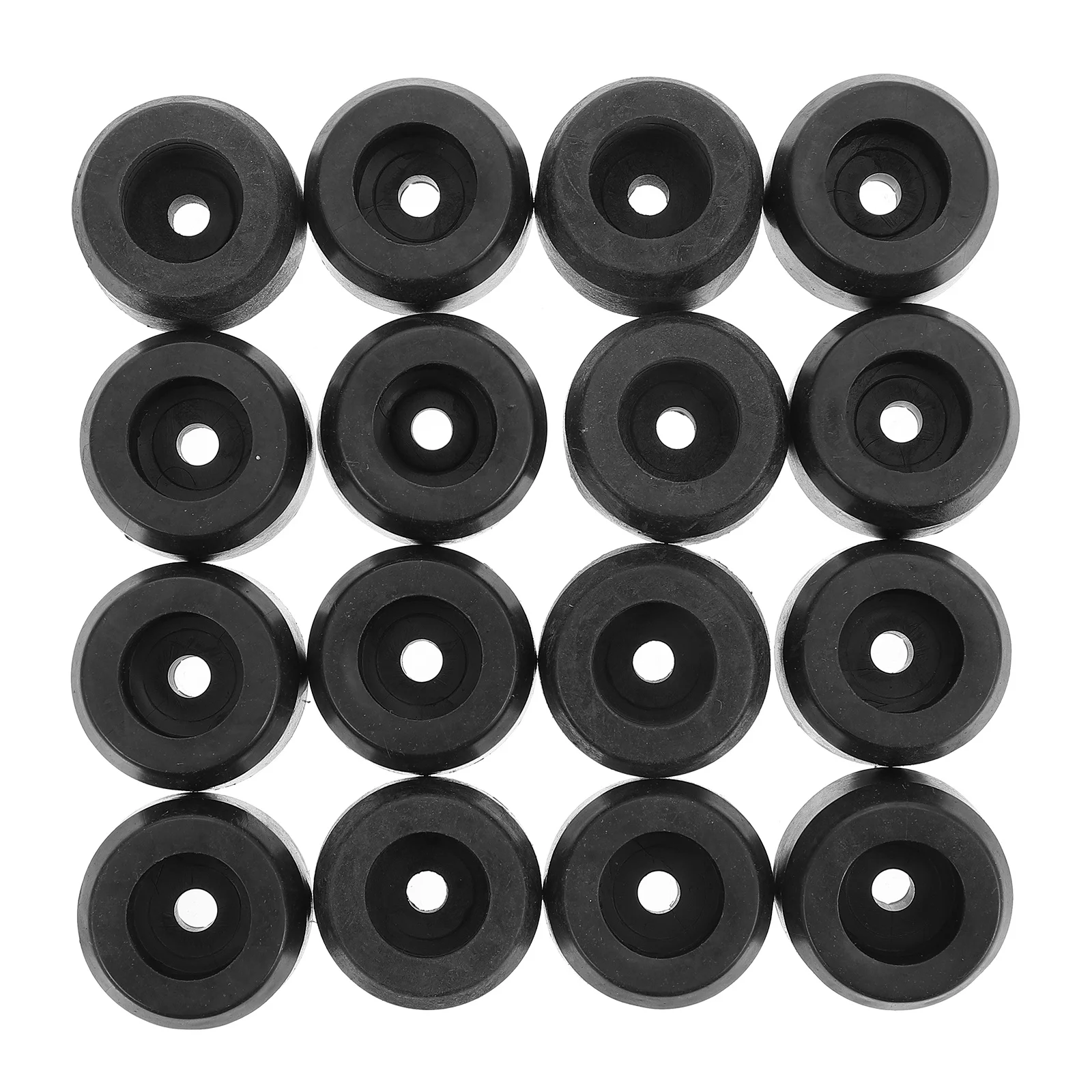 

16Pcs Anti Vibration Foot Pads Rubber Bumpers for Furniture Table Amplifier Speaker Cabinet Leg Protection Keep Stable and