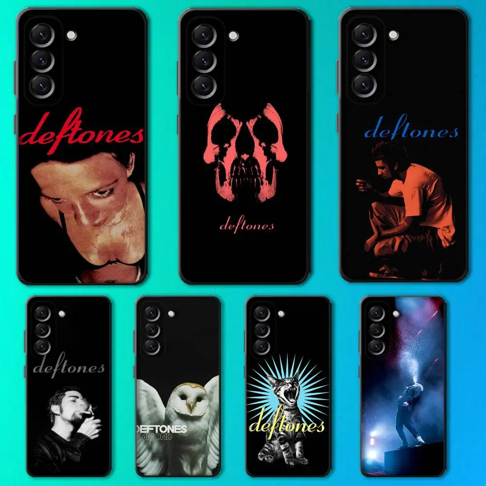 

Band D-Deftones Phone Case For Samsung Galaxy A13,A21s,A22,A31,A32,A52,A53,A71,A80,Soft Black Shell