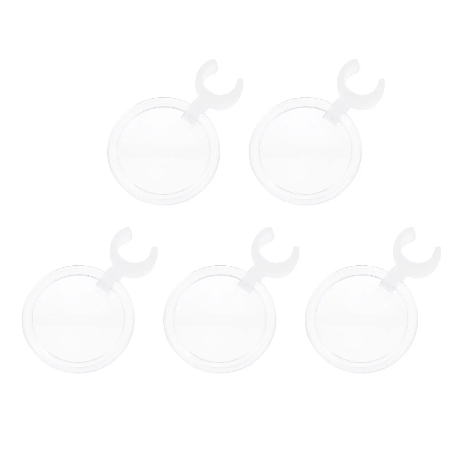 5pcs Portable Art Magnifier Pen Holder with Foldable HD Lens for Drawing & Detail Work