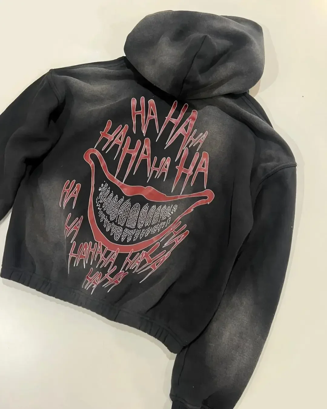 Clown print Hoodies Sweatshirt Clothes men clothingOversized Y2k Tops hoodie streetwear Goth Popular Harajuku tracksuit men