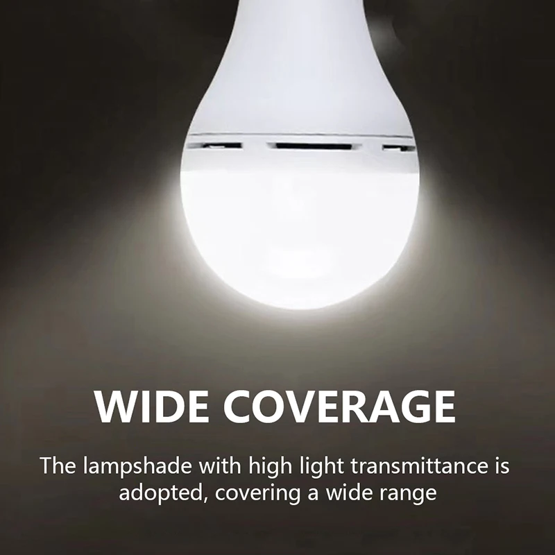 LED Solar Bulb Light Waterproof Outdoor 5V USB Charged Hanging Emergency Sunlight Powered Lamp Portable Powerful Indoor House
