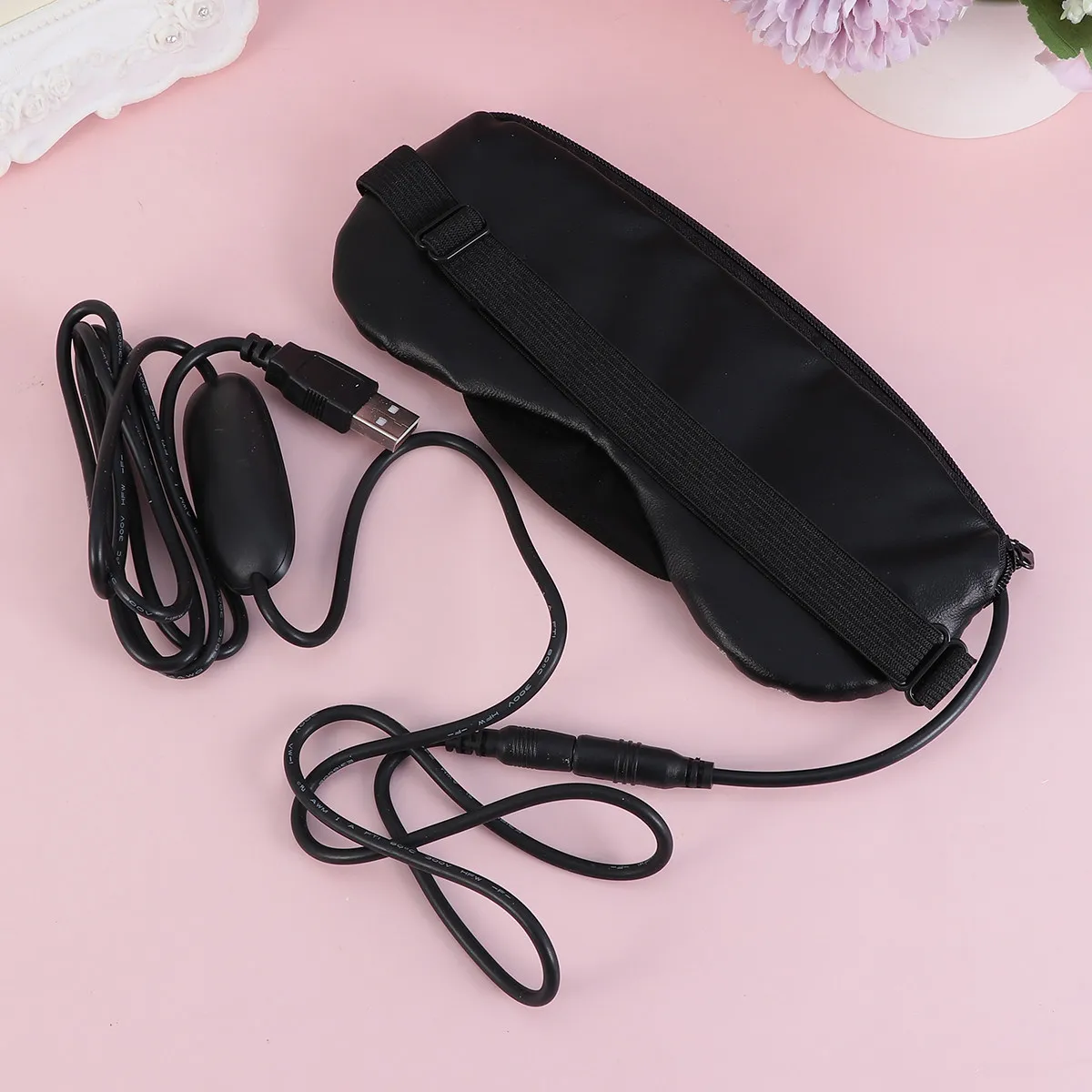 USB Powered Steam Eye Patch Sleep Mask for Instant Relaxation Light Blocking Eye Fatigue Relief Headache Office