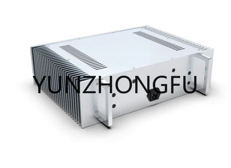 Aluminum Case Class A Power Amplifier Chassis Electronic Instrument Enclosure BZ4312A2 Double Radiator