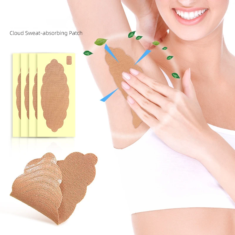 Disposable Non-Ieakage Perspiration Strong Absorbing Sweat Anti Sweat Pads Deodorant Underarm Absorb Patch Armpits Sweat Sticker