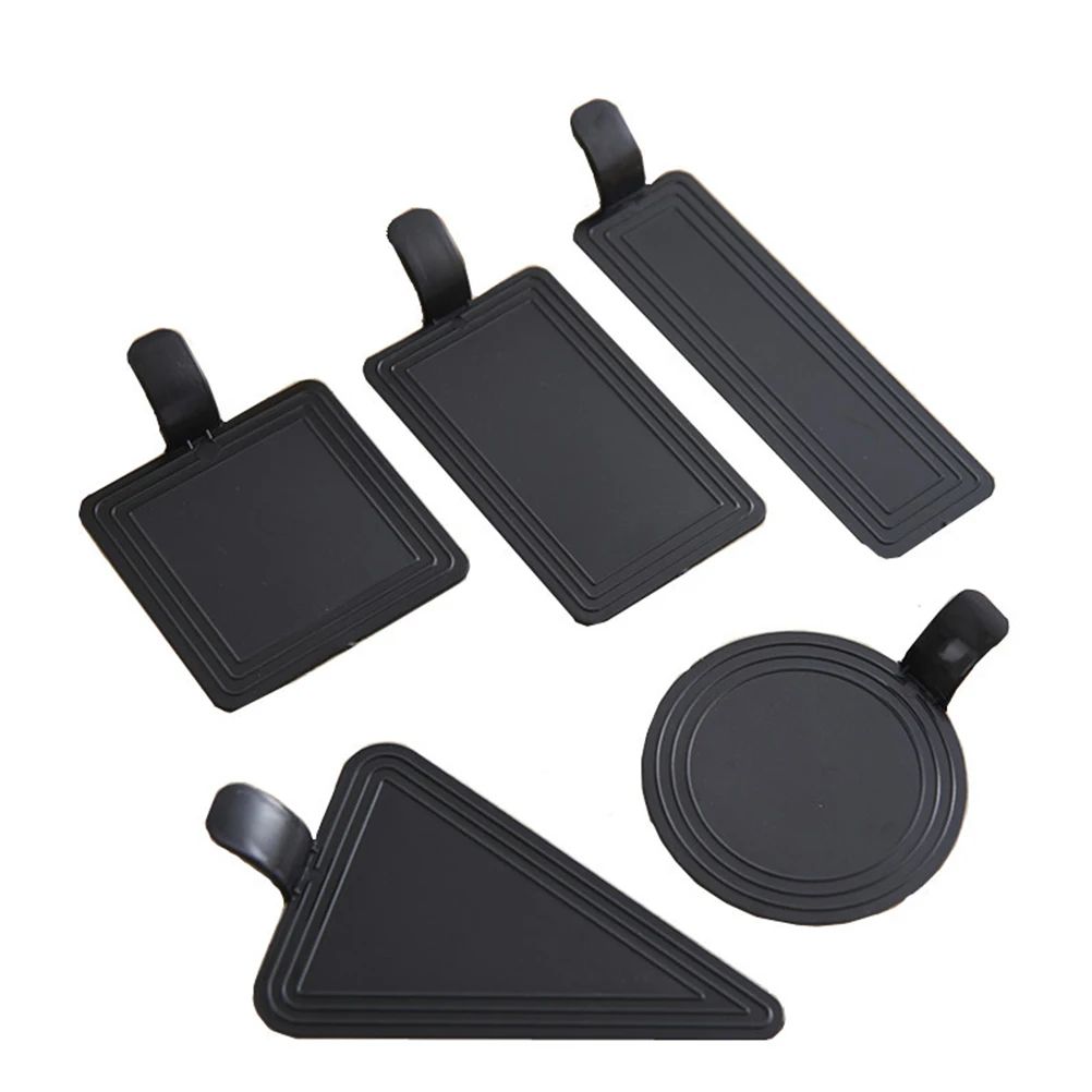 

100pcs Black Mousse Tray Rectangular Cake Base Dessert Board Sturdy Luxury Easy Clean Reusable Wedding Fondant Kitchen