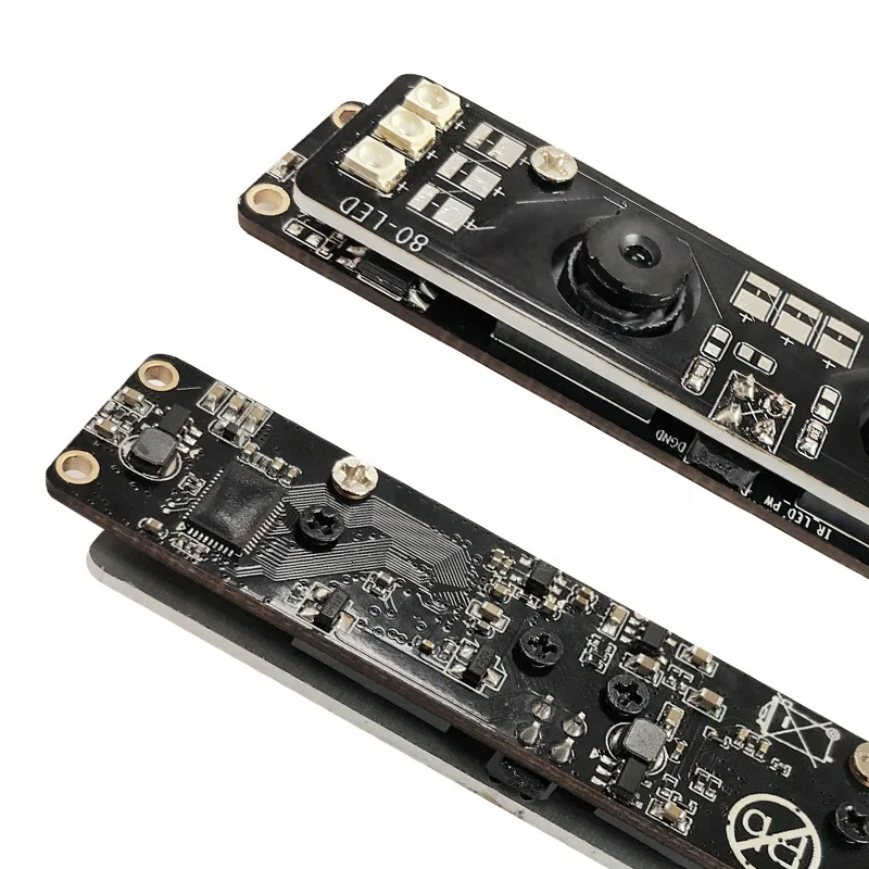 

UVC OTG Camera Binocular Module Iris IP 2MP Effective Pixel 1080P Dual Lens USB 3D Depth Infrared Camera Module