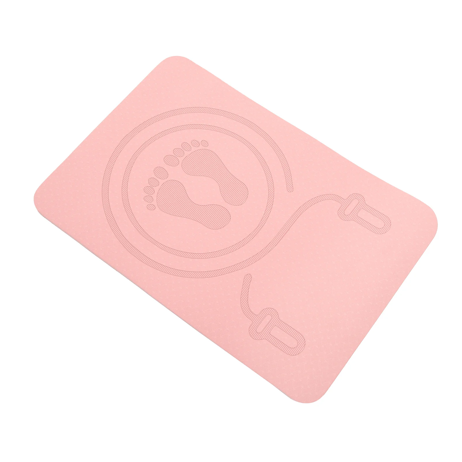 

Skipping Mat Multi-function Workout Non Slip Fitness Indoor Shock-absorbing Tpe Household