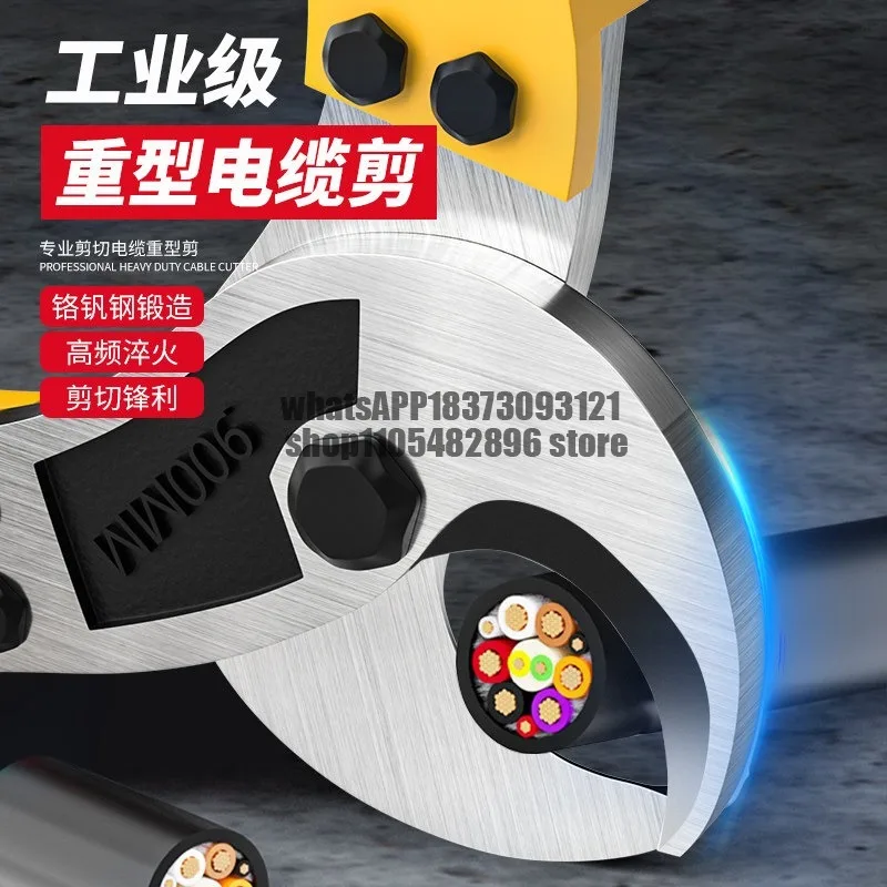 Cable cutting, broken wires, electric crescent, special quick cutting for electricians, manual pliers, wire cutting artifact