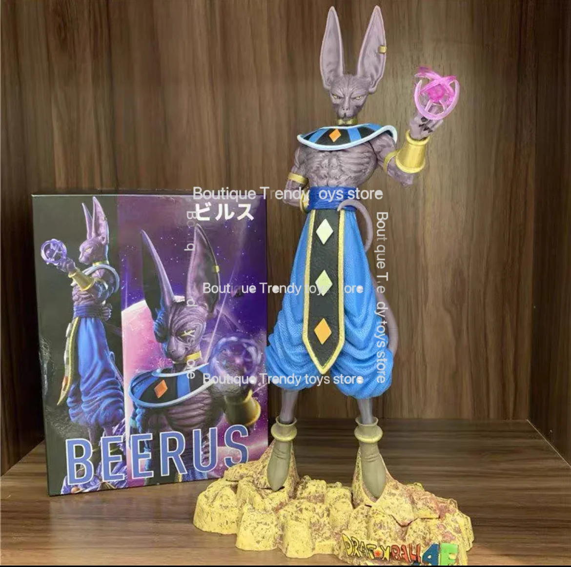 Hot 30cm Anime Figure Dragon Ball Z Beerus Super God of Destruction Figures Action Figure Collection Model Toy For Children Gift