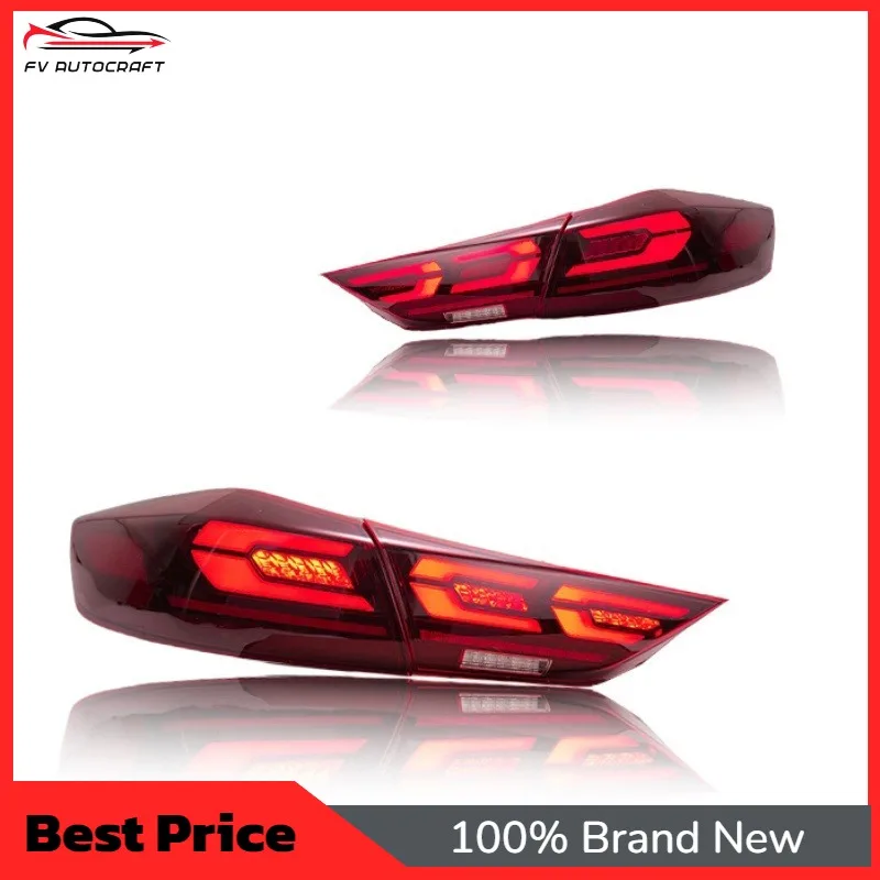 【2026】Car Taillight For Hyundai Elantra 16-19 Taillight Assembly Modified LED Running Lights Reverse Light Brake Lights 3C Taill