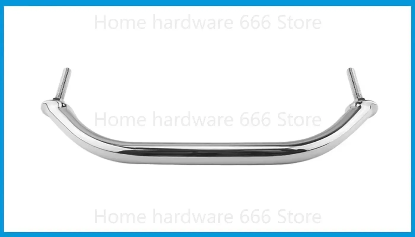 Marine Grade Door Handrail Grip, SS 316 Grab Bar, Handle with Bolt, Boat Hatch, Yacht, Marine, Bathroom Hardware