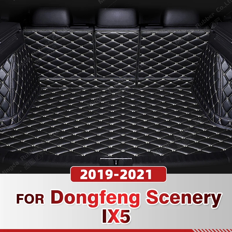 Auto Full Coverage Trunk Mat For Dongfeng Scenery IX5 2019 2020 2021 Car Boot Cover Pad Interior Protector Accessories