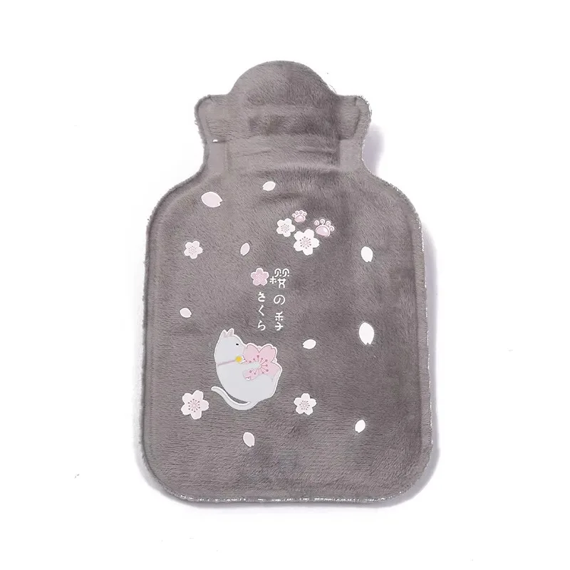 Reusable Winter Warm Heat Hand Warmer Plush Hot Water Bottles For Girls Stress Pain Relief Therapy Hot Water Bottle Bags