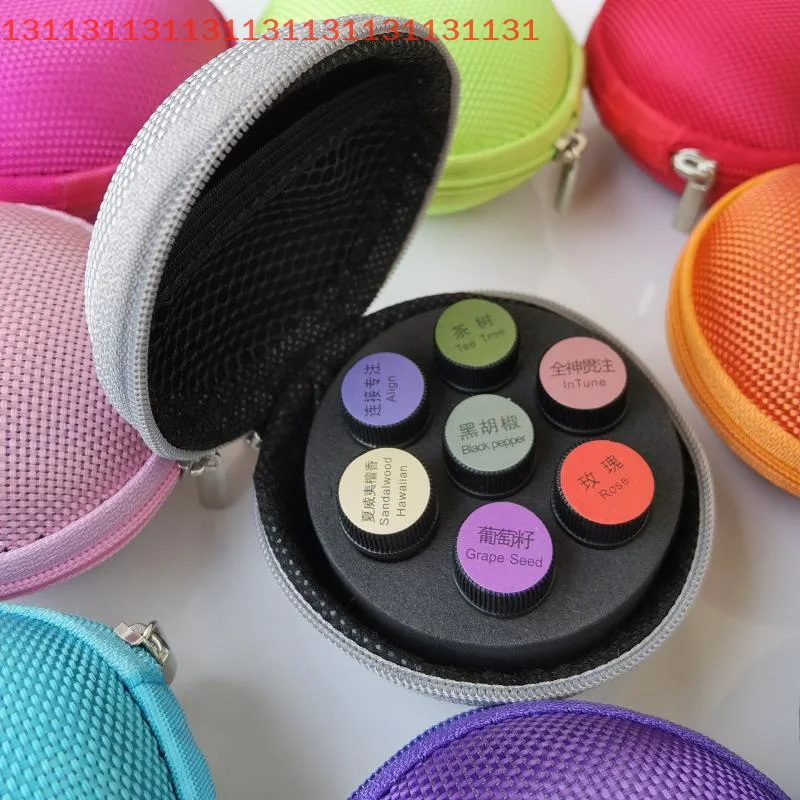 

7 слотов, органайзер для путешествий, подвесной держатель для духов, сумка для хранения, 2 мл, чехол для эфирного масла, сумка для парфюмерного масла, коробка для эфирного масла