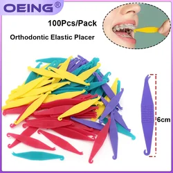 Dental Orthodontic Elastic Placers for Braces Bracket Dentistry Rubber Band Placer Hook Ligature Ring Tool Dentistry Accessorie