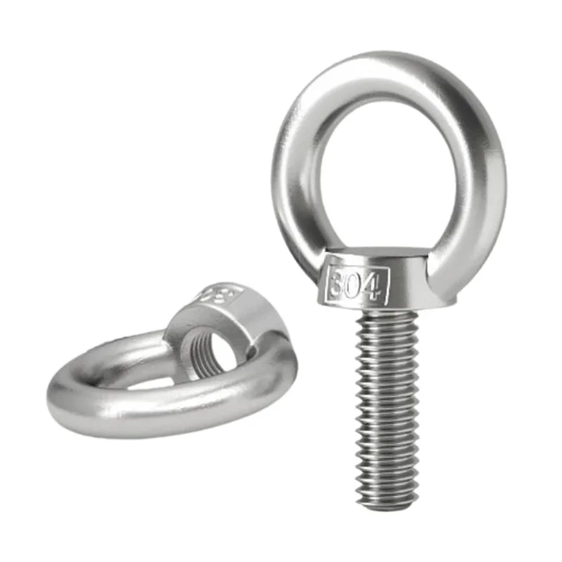 M3-M30 304 الفولاذ المقاوم للصدأ البحرية رفع العين المكسرات/برغي حلقة ييبولت حلقة ربط الجوز مسامير ، رفع العين المسمار الجوز