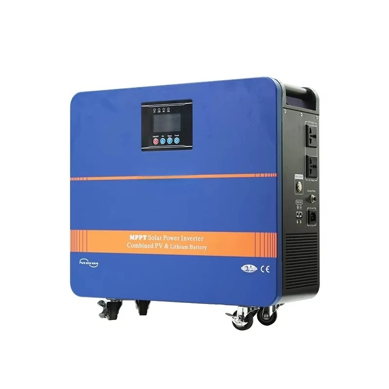 Outdoor camping portable power station with solar 600W 1200W solar system with liutthium ion battery