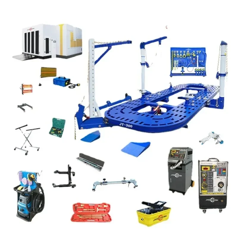 Sheet Metal Station Vehicle Equipment Car Bench O Liner Frame Machine Spray Booth Autobody Repair Equipment